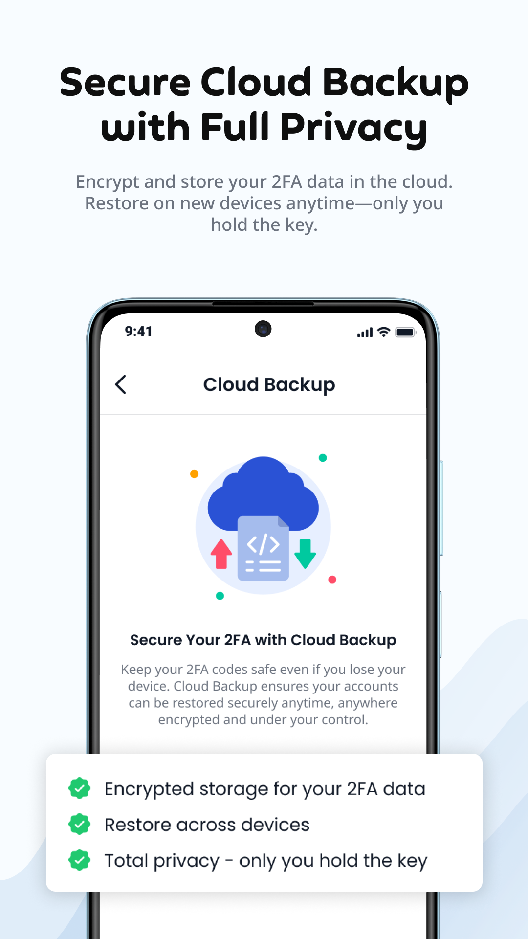 screenshot of Zunoy Authenticator
